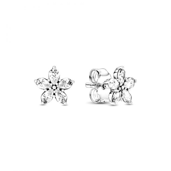 Pandora Oorknoppen Sparkling Snowflake 299239C01