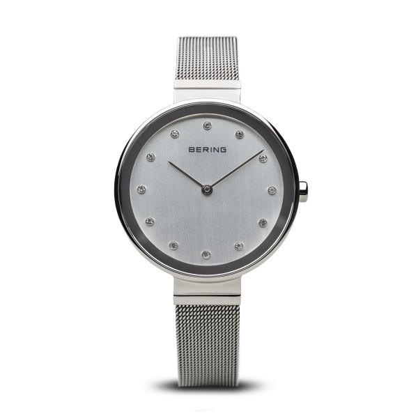 Bering - Classic 12034-000 Dameshorloge - Zilverkleurig