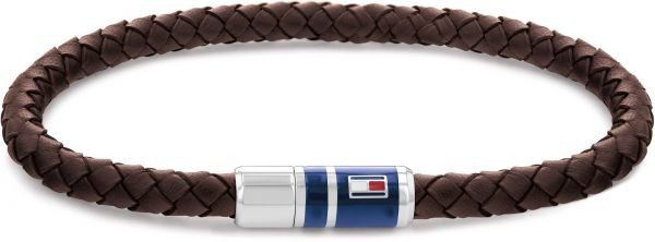 Tommy Hilfiger - Armband TJ2790295 Bruin Gevlochten Leer