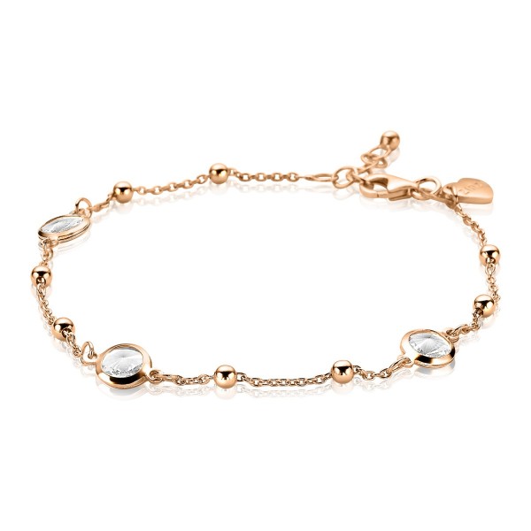 ZINZI Armband Roses Verguld Rond ZIA1550R