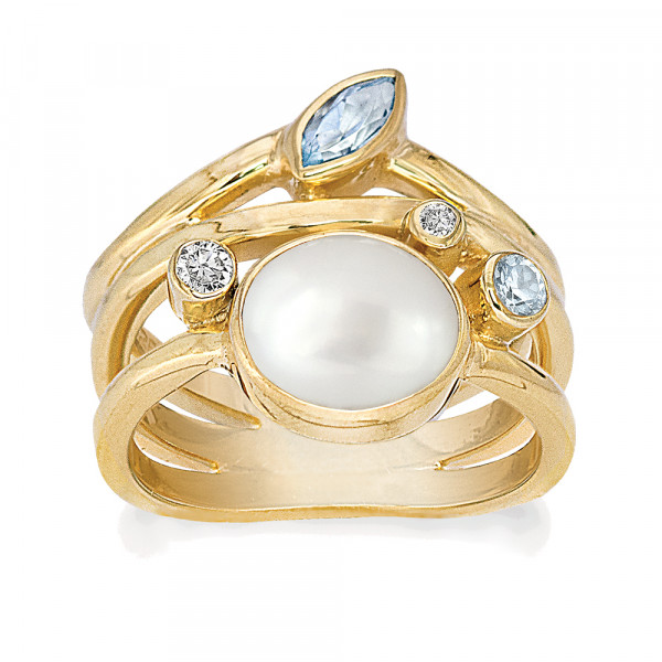 Rabinovich - Optimism 75503365 Goud Vergulde Ring