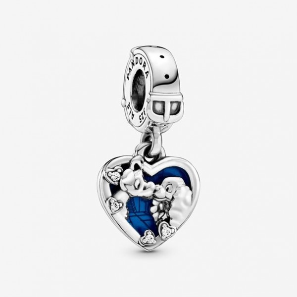 Pandora Moments - Disney Bedel 798634C01 Lady en de Vagebond Hart