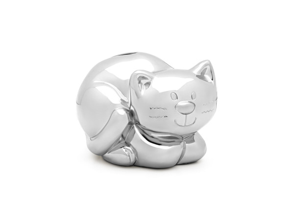 Zilverstad Spaarpot Poes 6006060