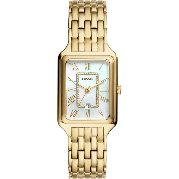 Fossil Raquel Goudkleurige Dameshorloge ES5304