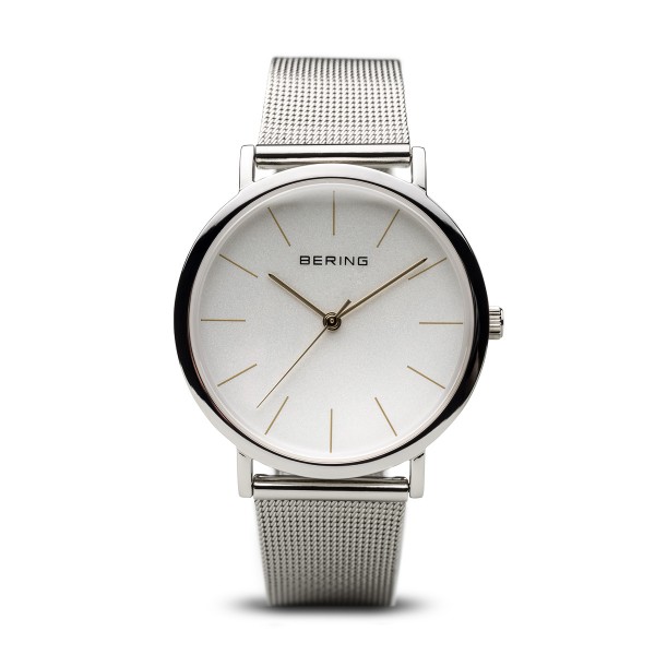 Bering - Classic 13436-001 Dameshorloge - Zilverkleurig
