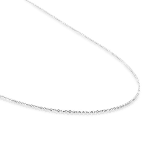 Sparkling Jewels Anchor Ketting Zilver SNSM060 Silver