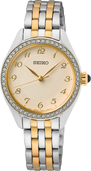 Seiko - Dameshorloge SUR480P1 Bicolor