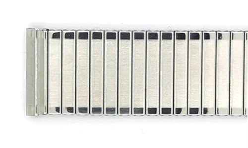 Horlogeband Metalen Zilverkleurig en Rekbaar 00360100 14mm staal