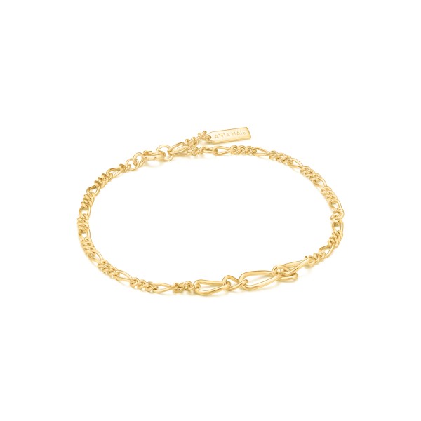Ania Haie - Figaro Chain Armband B021-03G Goudkleurig