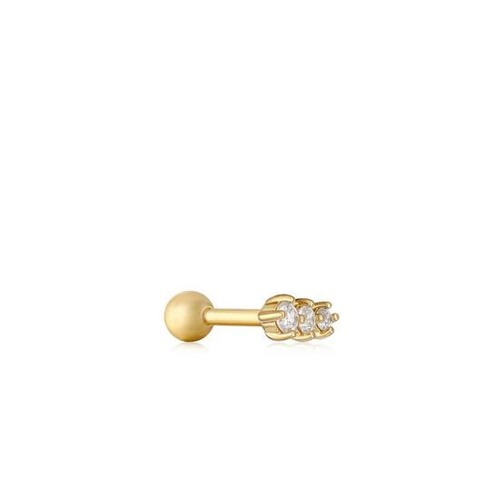 Ania Haie Sparkle Crawler Barbell Single oorsteker E035-09G p. stuk