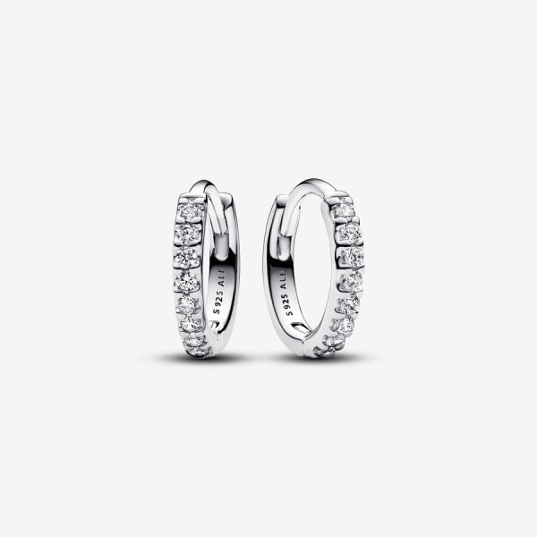 Pandora Sprankelende Huggie Oorringen 293015C01