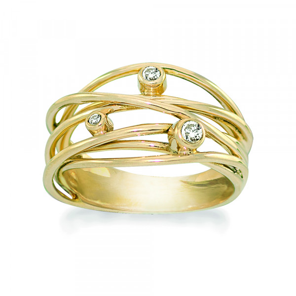 Rabinovich - Sparkling Dream 70303306 Goud Vergulde Ring