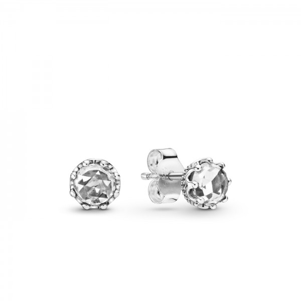 Pandora Kroon Zirkonia Oorknoppen 298311CZ