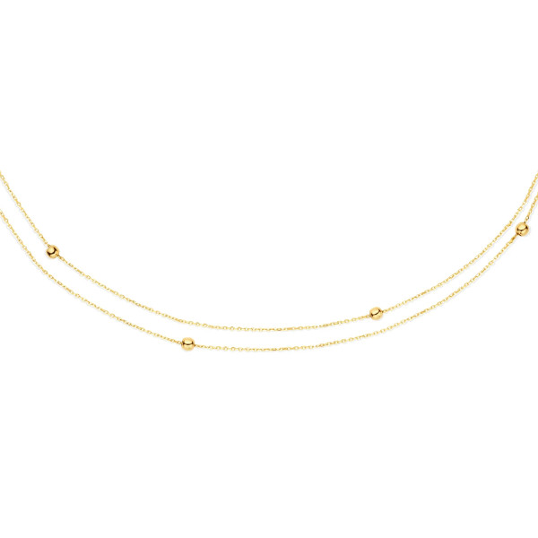Jackie Gouden Bubble Ketting 14k JKN23.351
