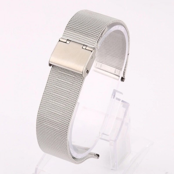 Remerko - horlogeband staal Mesh - Milanees 20mm (fijn)