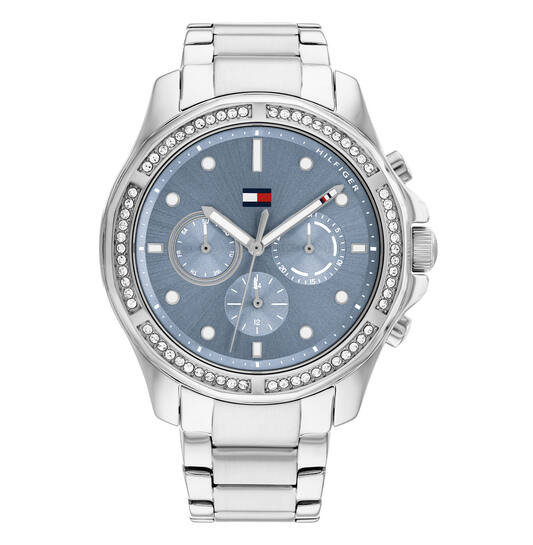 Tommy Hilfiger Zilverkleurige Dameshorloge BROOKLYN 40 mm TH1782569