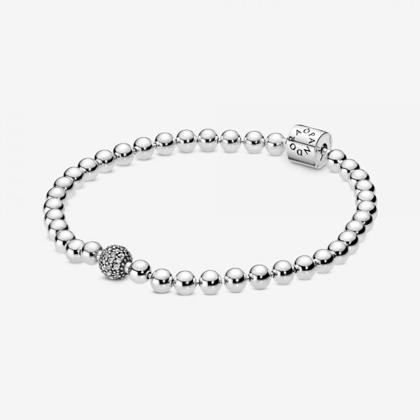 Pandora - Zilveren Armband 598342CZ-21 Beads & Pavé