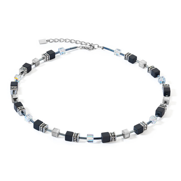 Coeur de Lion GeoCUBE Iconic Precious Onyx Ketting 4018/10 - 1318