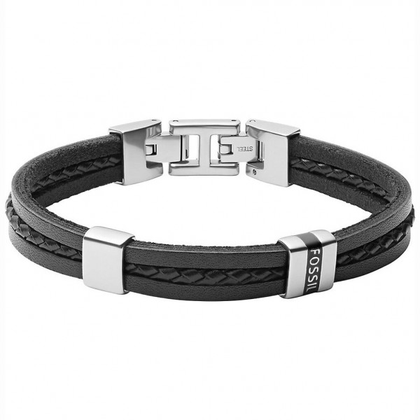 Fossil - Casual JF03686040 Leren Armband