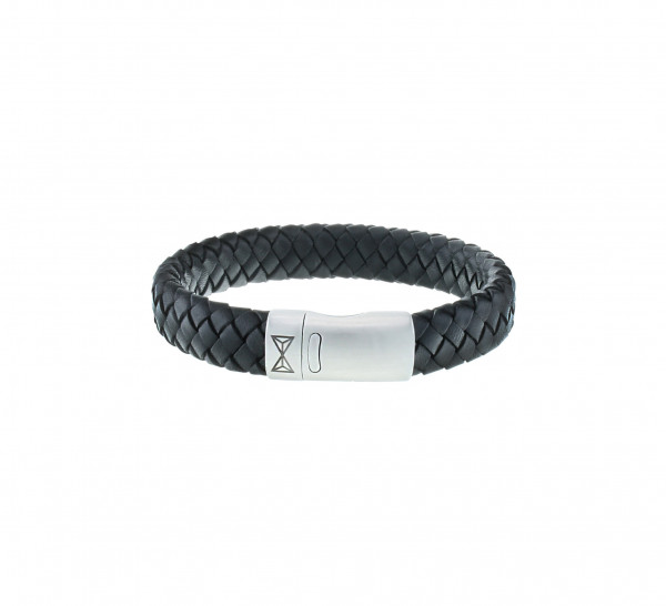 Aze Jewels - Herenarmband Iron Jack Zwart AZ-BL005-A-195