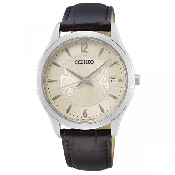 Seiko - SUR421P1 Herenhorloge - Zilverkleurig