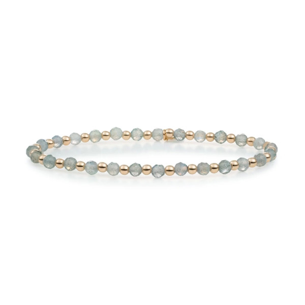 Sparkling Jewels Labradorite Interstellar armband SBG-GEM18-3MM-MIX