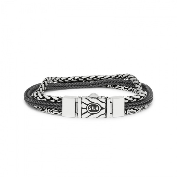 Silk - Zilveren Armband 283.19 Raw
