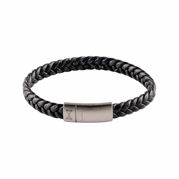 Aze Jewels - Jongens Armband AJ-BL403-A-150 Zwart