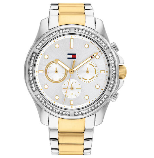 Tommy Hilfiger BROOKLYN Zilverkleurige Dameshorloge 40 mm TH1782615