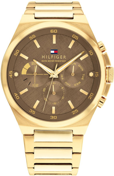 Tommy Hilfiger Goudkleurige Dexter Herenhorloge TH1792090