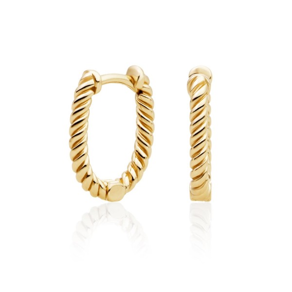 Sparkling Jewels - Zilveren Oorbellen EAG21 Twist