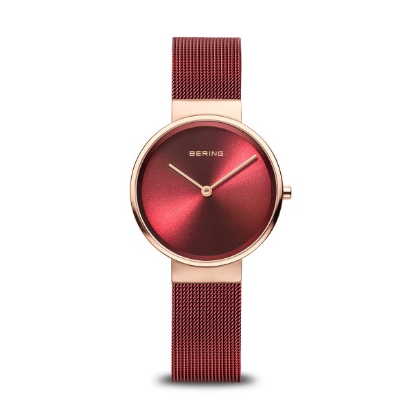 Bering - Classic 14531-363 Rood Dameshorloge Horloge