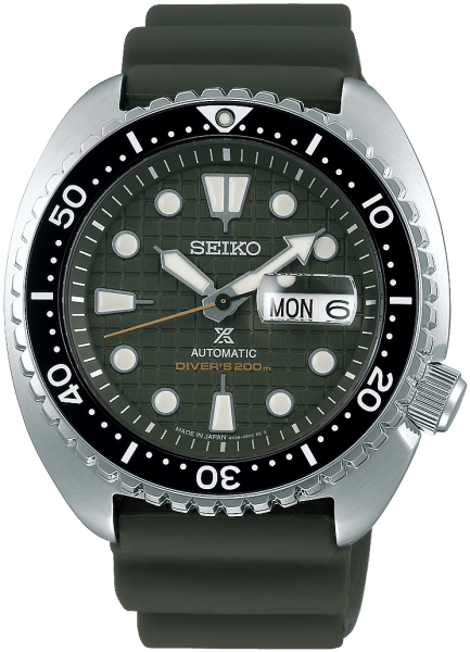 Seiko Prospex - Herenhorloge SRPE05K1 Groen