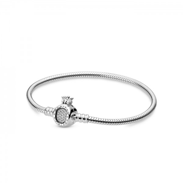 Pandora Signature - Zilveren Armband 598286CZ 19cm lang
