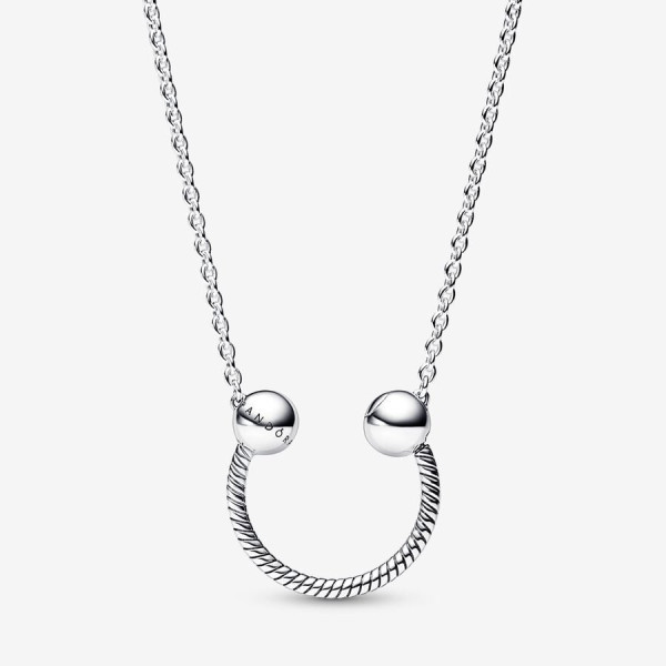 Pandora Moments Halsketting met U-vormige Bedel 392747C00-45