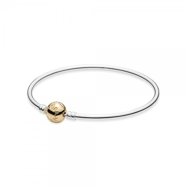 Pandora Armband Dangle Zilver met goud sluiting