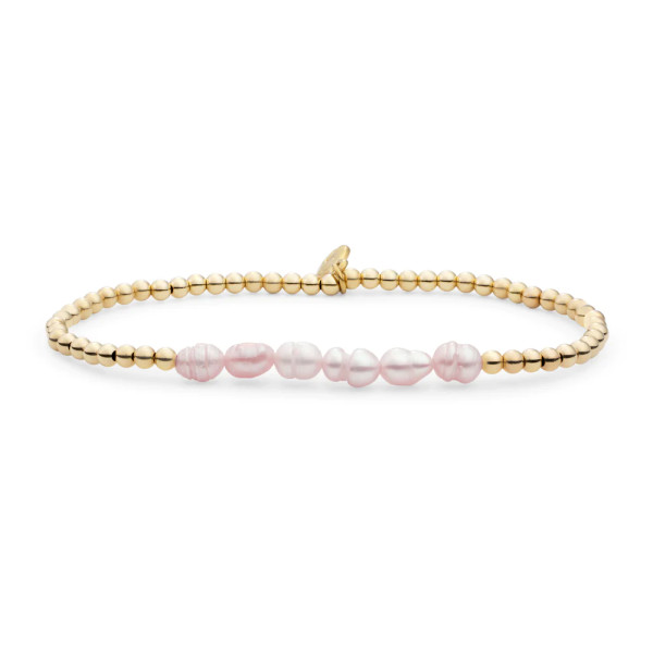 Sparkling Jewels Lavender Pearl Universe armband SBG-P02-3MM-LINE