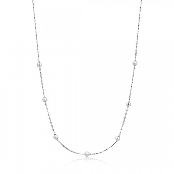 Ania Haie - Modern Beaded Ketting N002-03H Zilverkleurig