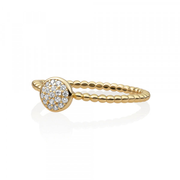Sparkling Jewels - Disc Galaxy SRIG05-56 9K Ring