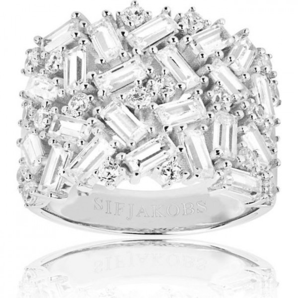 Sif Jakobs Ring ANTELLA GRANDE R0493-CZ maat 56