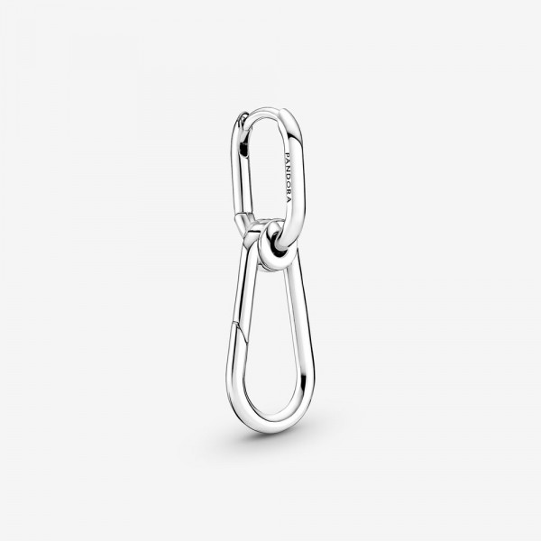 Pandora - Zilveren ME Oorbellen 299664C00 Hoop Link