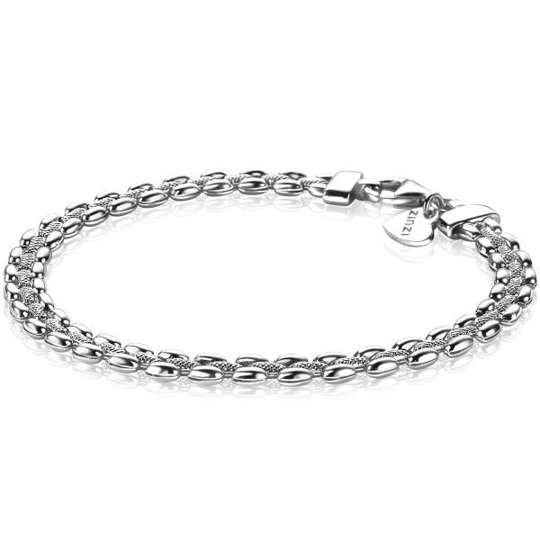 Zinzi - Zilveren Luxe Armband ZIA1997 Rolex-style Schakels