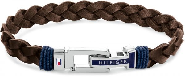 Tommy Hilfiger - Armband TJ2790309 Bruin gevlochten Leer